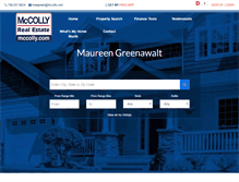 Tablet Screenshot of mgreenawalt.mccolly.com