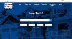 Desktop Screenshot of kmaynard.mccolly.com